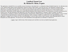 Tablet Screenshot of njtenancylaw.com